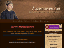 Tablet Screenshot of anglingdharma.com